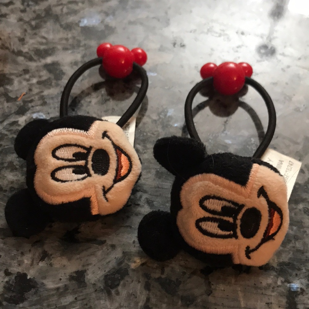 Disney Mickey Mouse Pony tail holders
